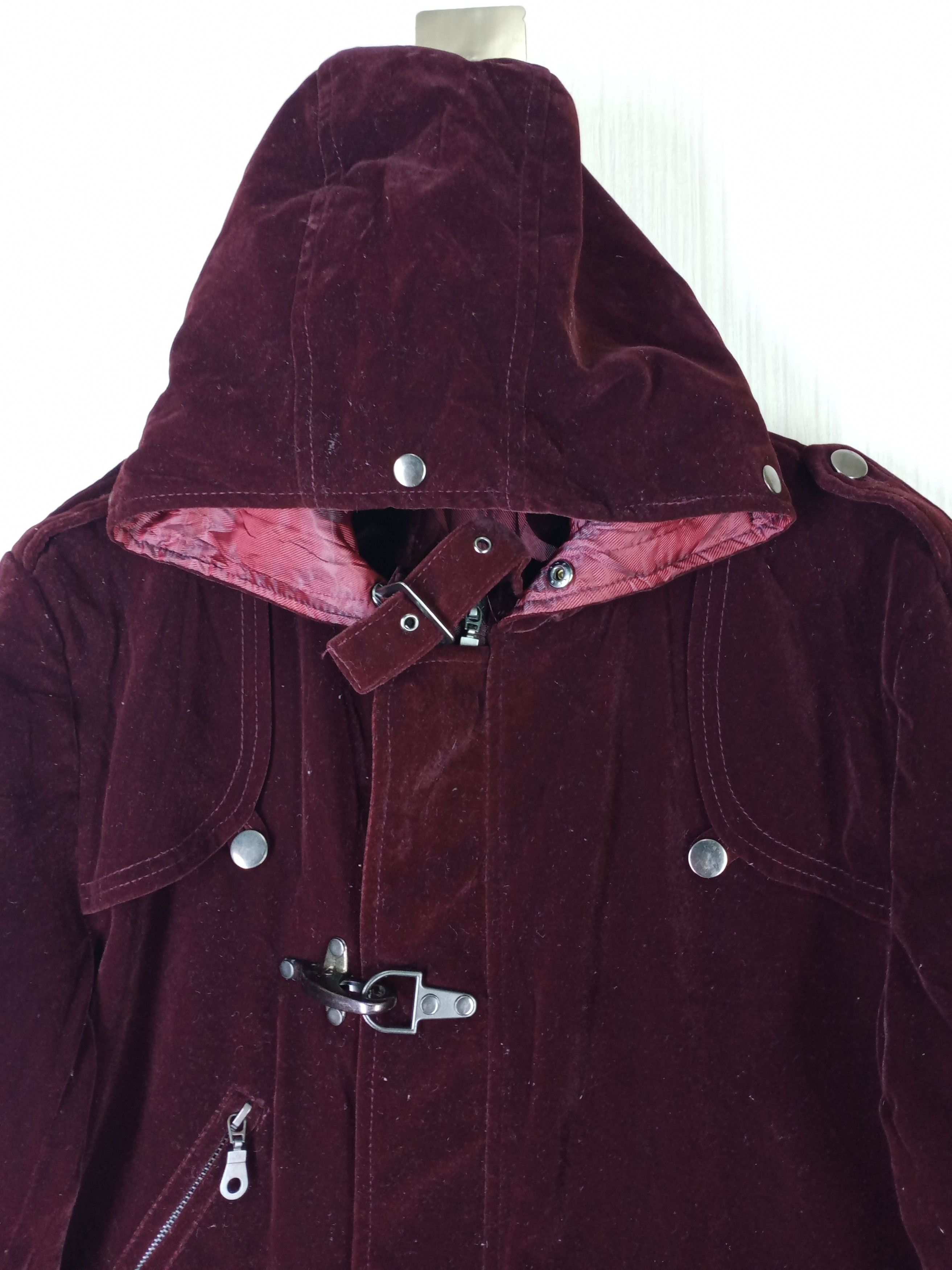 Japanese Brand AUTHENTIC JAPAN SEDITIONARIES PUNK VELVET PARKA JACKET Size US M / EU 48-50 / 2 - 5 Thumbnail