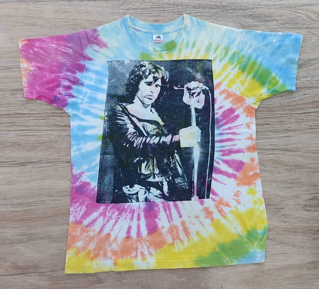 Band Tees × Fruit Of The Loom × Vintage Vintage Tee The Doors Jim Morrison ( A 15 ) Size US XL / EU 56 / 4 - 1 Thumbnail