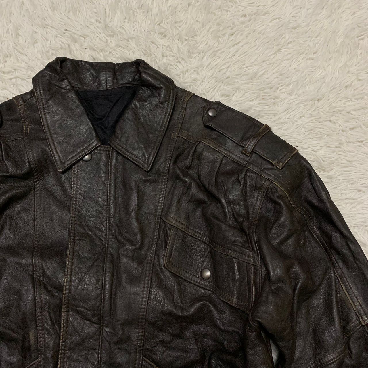 Leather Lezard leather jacket made in Italy Size US S / EU 44-46 / 1 - 5 Thumbnail