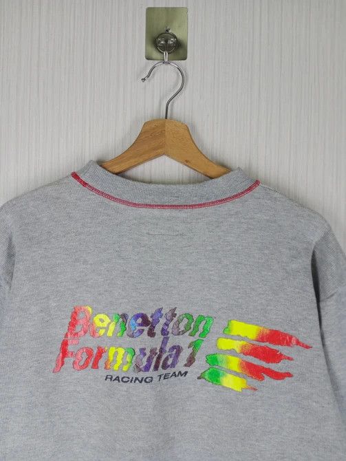 Benetton Vintage Benetton Formula 1 Racing Team Sweatshirt Size US M / EU 48-50 / 2 - 1 Thumbnail