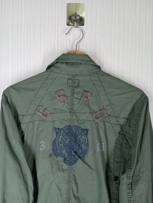 G-Star G Star Raw Tactical Pocket Light Jacket Army Style Size US L / EU 52-54 / 3 - 7 Thumbnail