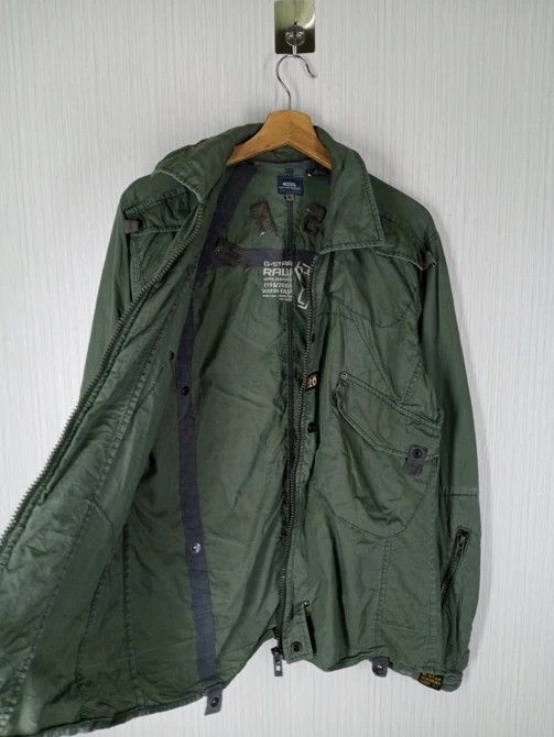 G-Star G Star Raw Tactical Pocket Light Jacket Army Style Size US L / EU 52-54 / 3 - 3 Thumbnail