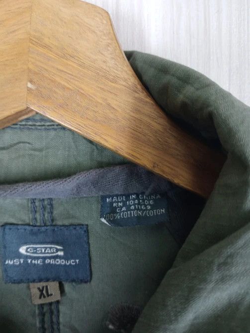 G-Star G Star Raw Tactical Pocket Light Jacket Army Style Size US L / EU 52-54 / 3 - 11 Thumbnail
