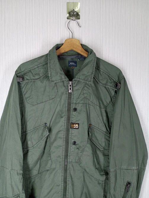 G-Star G Star Raw Tactical Pocket Light Jacket Army Style Size US L / EU 52-54 / 3 - 8 Thumbnail