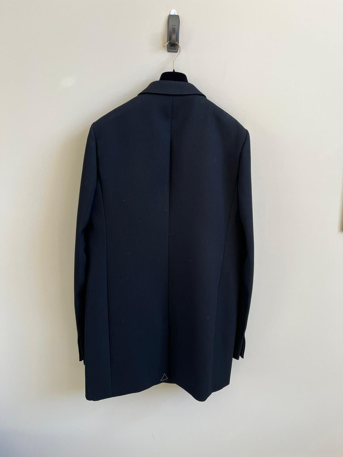 Bottega Veneta Double Compact Wool Blazer in Black Color Size US M / EU 48-50 / 2 - 16 Thumbnail