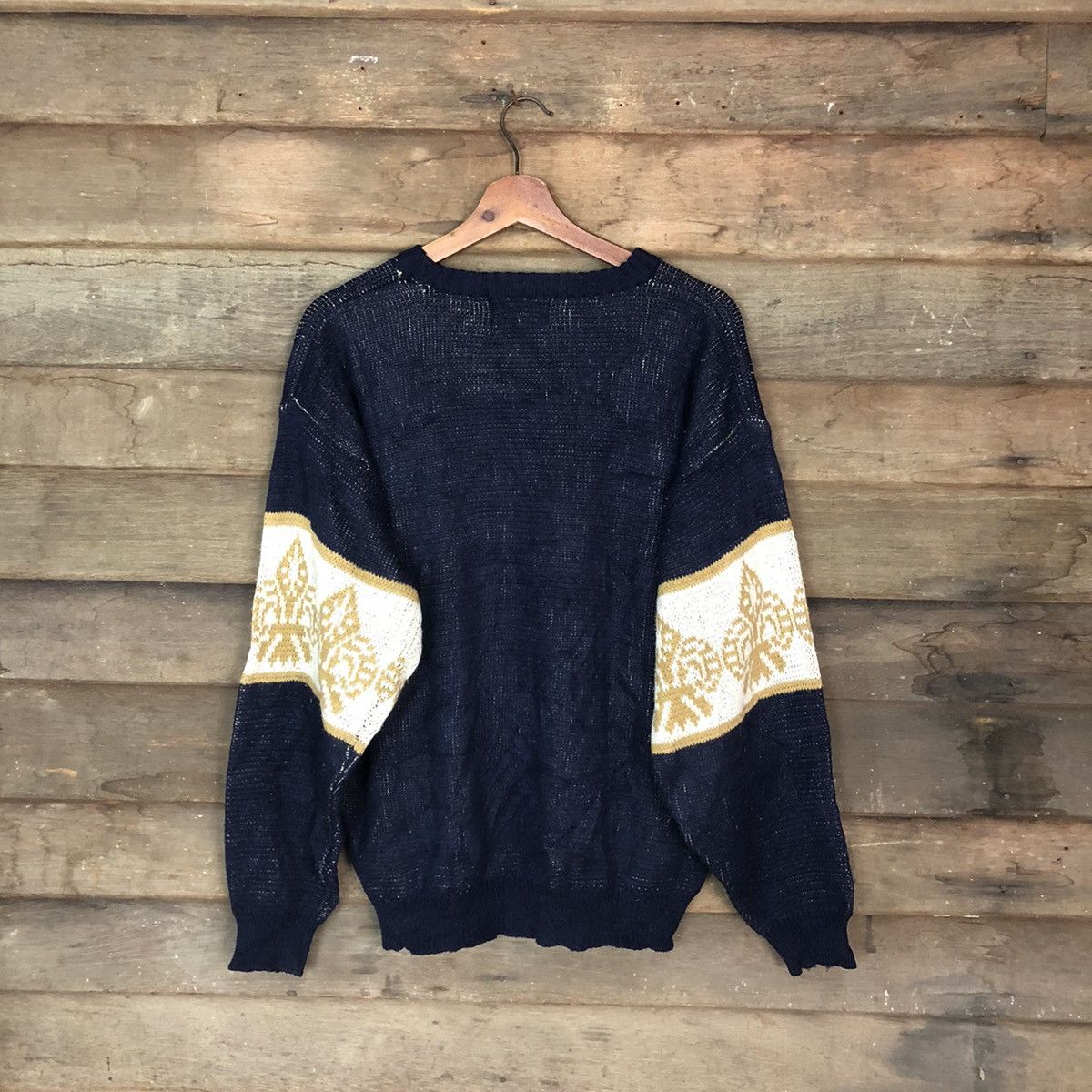 Homespun Knitwear DL Inter State authentic championship vintage Knitwear #6860 Size US L / EU 52-54 / 3 - 11 Thumbnail