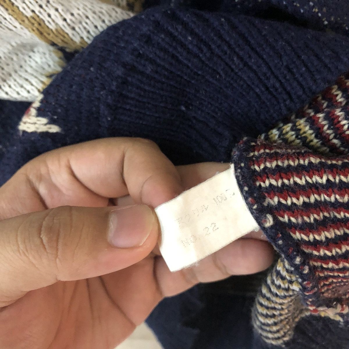 Homespun Knitwear DL Inter State authentic championship vintage Knitwear #6860 Size US L / EU 52-54 / 3 - 10 Thumbnail
