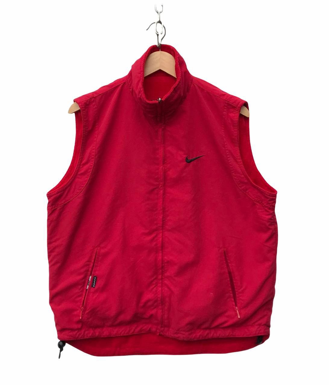 Vintage Vintage Nike Riversible Vest Jacket Size US L / EU 52-54 / 3 - 1 Thumbnail