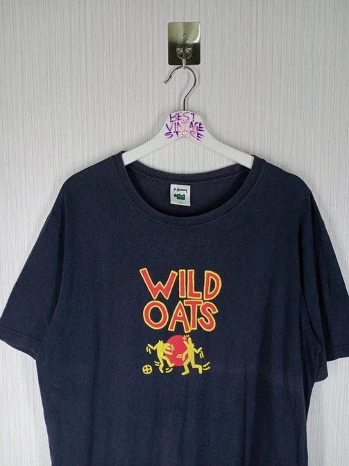 Keith Haring Rare Vintage Keith Haring Wild Oats Art Tshirt Size US L / EU 52-54 / 3 - 3 Thumbnail