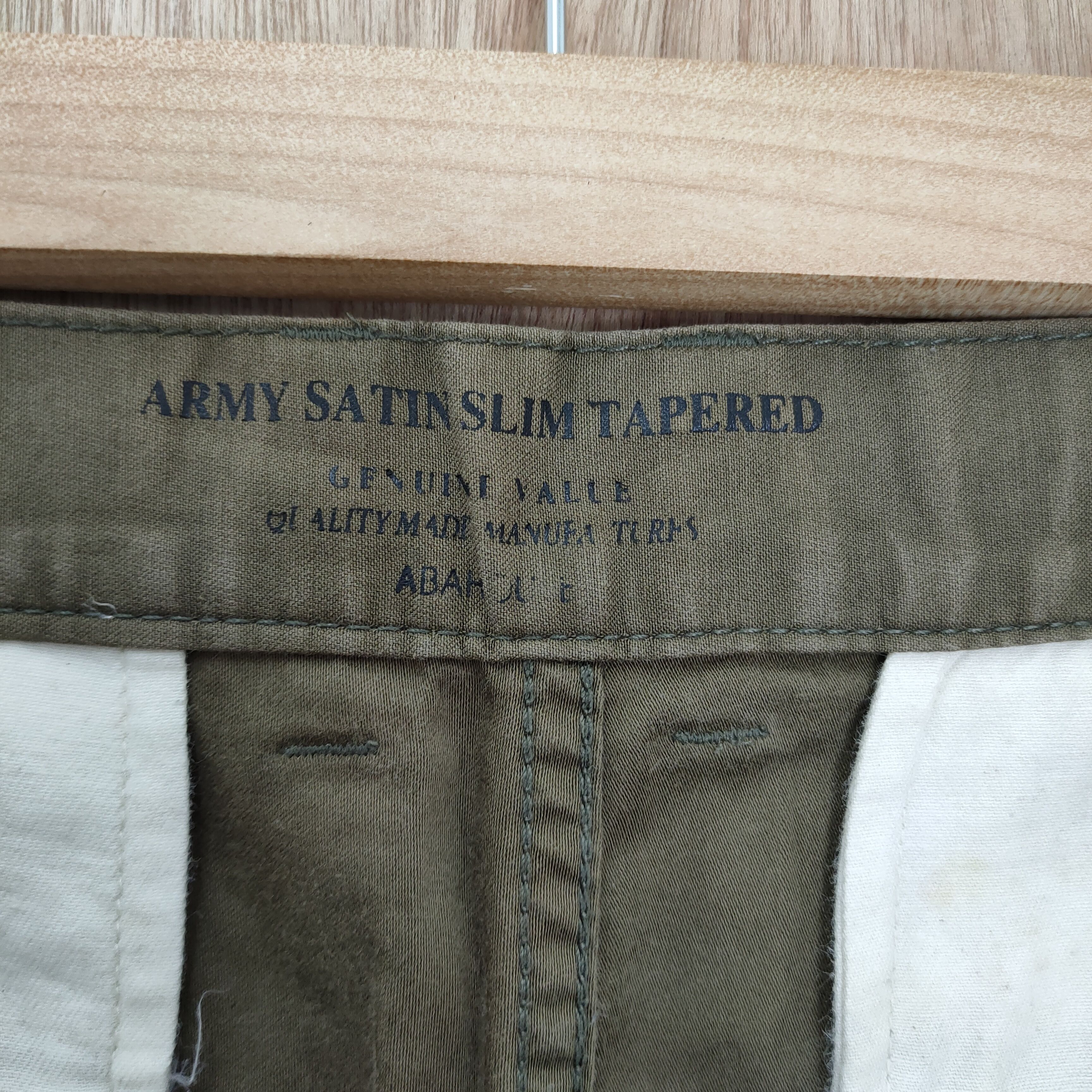ABAHOUSE VINTAGE ABAHOUSE FADED CARGO PANTS Size US 30 / EU 46 - 16 Thumbnail