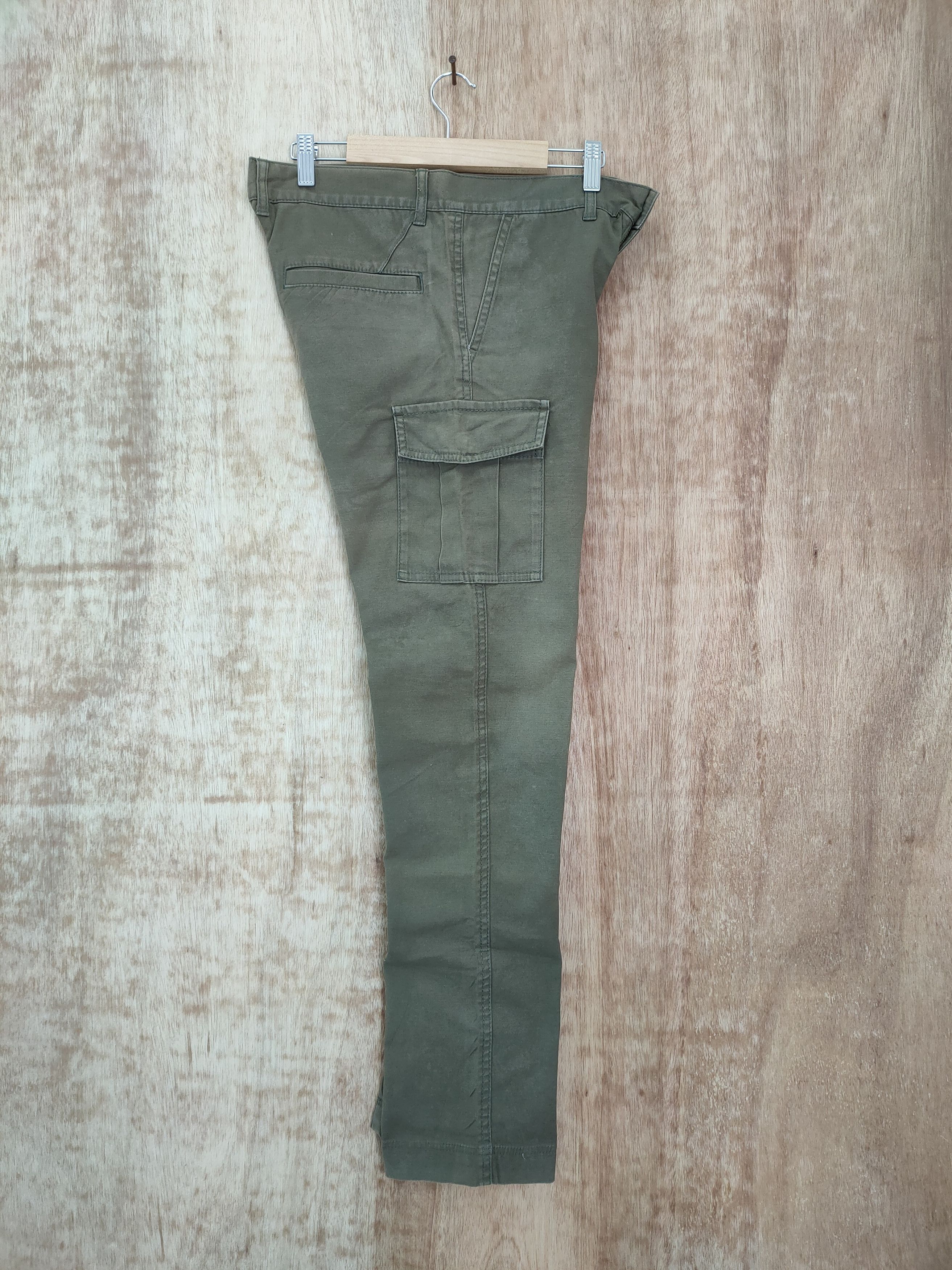 ABAHOUSE VINTAGE ABAHOUSE FADED CARGO PANTS Size US 30 / EU 46 - 7 Thumbnail
