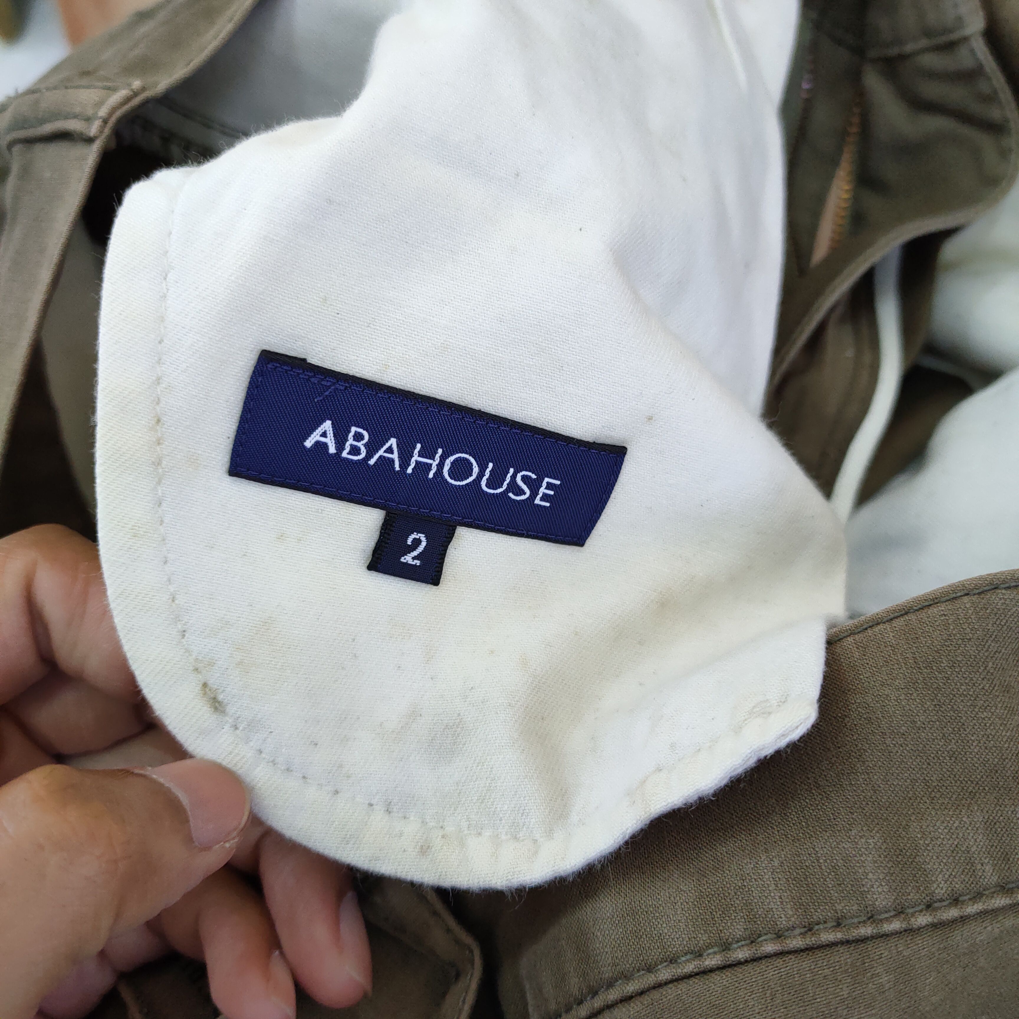 ABAHOUSE VINTAGE ABAHOUSE FADED CARGO PANTS Size US 30 / EU 46 - 15 Thumbnail