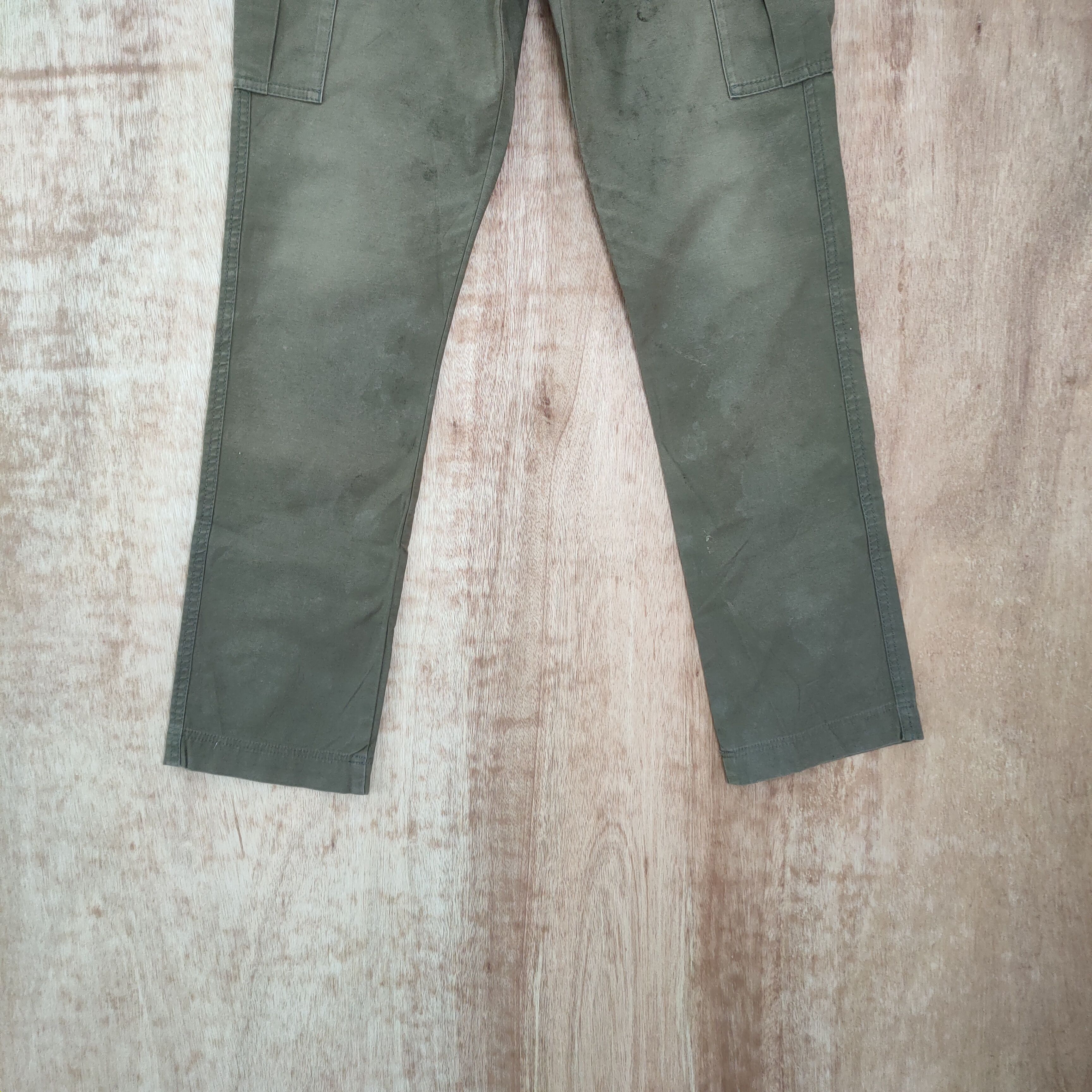ABAHOUSE VINTAGE ABAHOUSE FADED CARGO PANTS Size US 30 / EU 46 - 3 Thumbnail