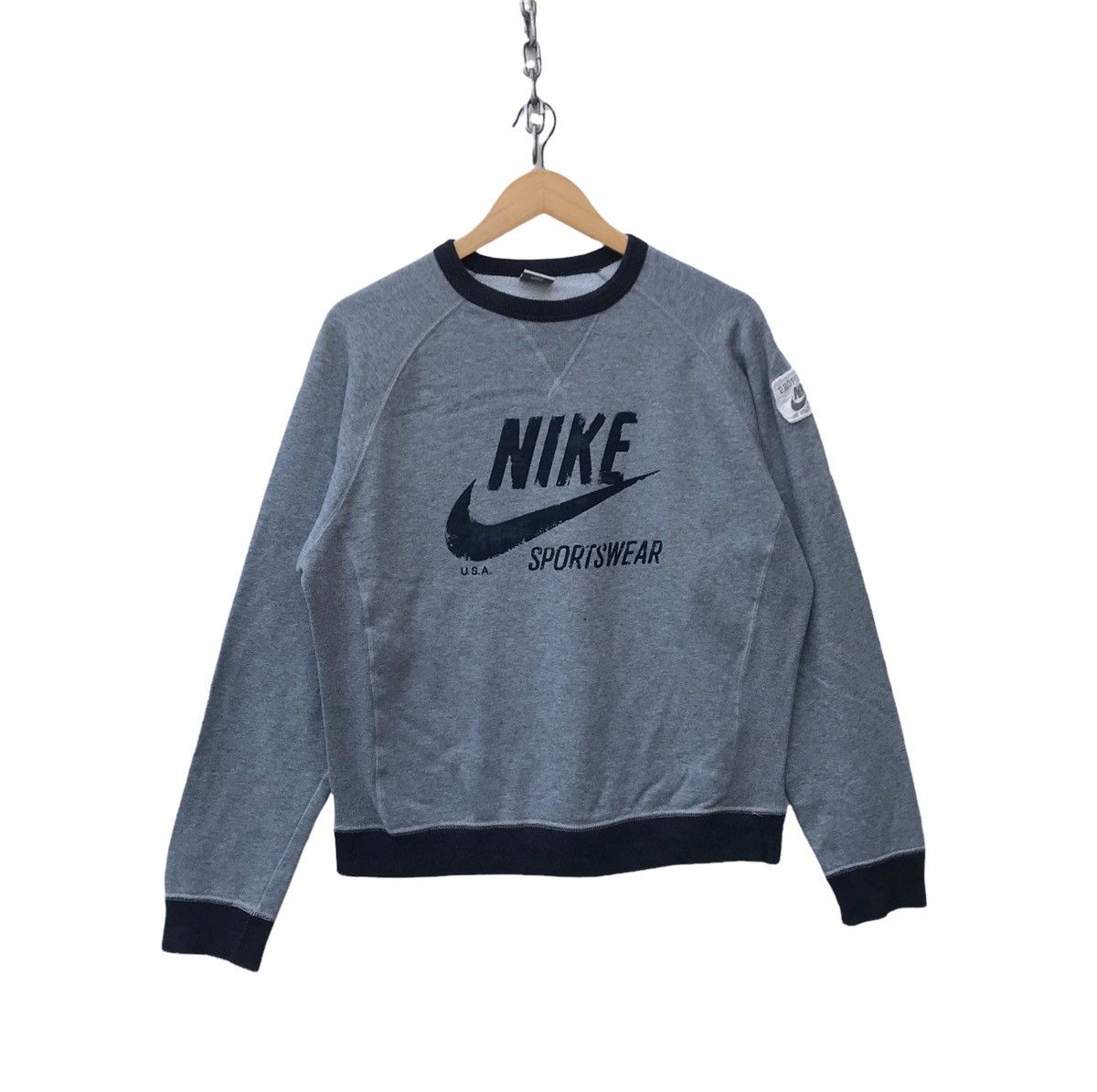 Nike Nike Sportwear Big Logo Nike Spellout Streetwear Sweatshirt Size US M / EU 48-50 / 2 - 1 Thumbnail