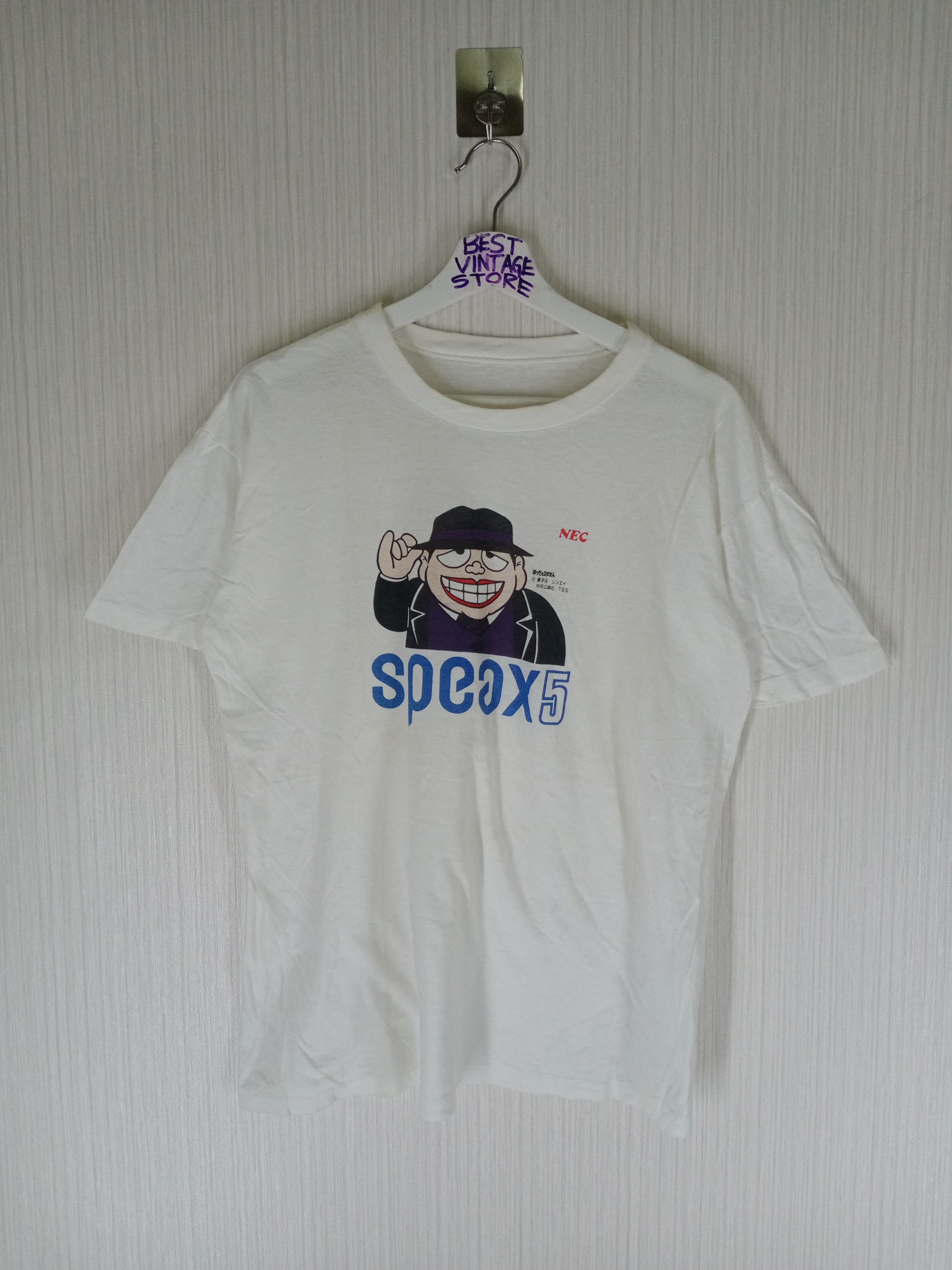 Japanese Brand Vintage NEC Speax 5 Tshirt Size US M / EU 48-50 / 2 - 2 Thumbnail
