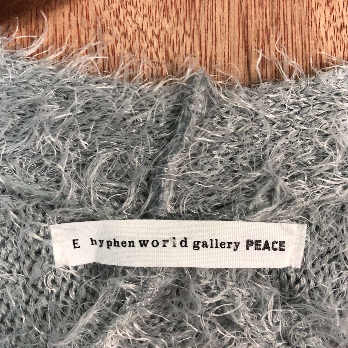 Japanese Brand DL Hyphen World Gallery cardigan shaggy Knitwear #c372 Size M / US 6-8 / IT 42-44 - 9 Thumbnail