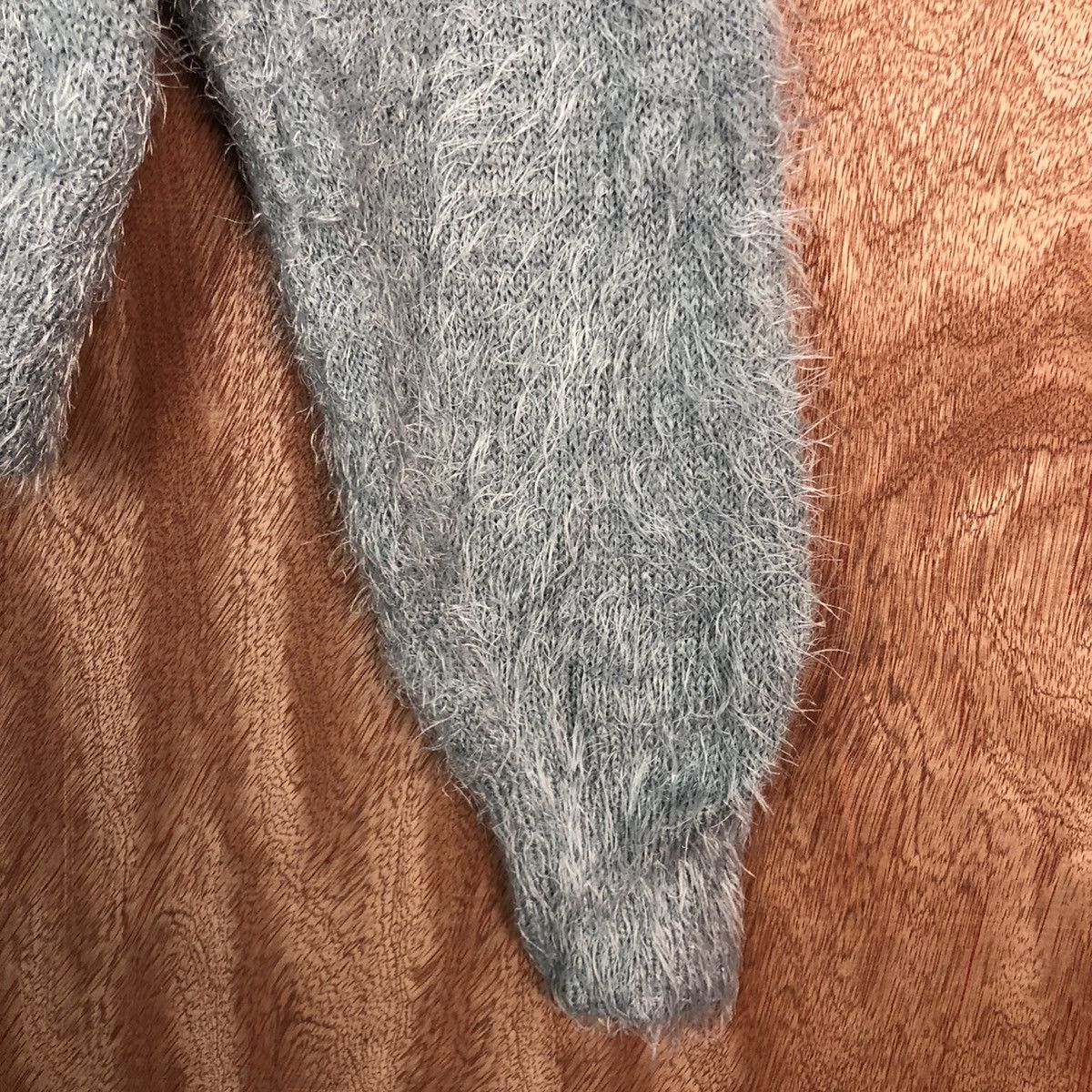 Japanese Brand DL Hyphen World Gallery cardigan shaggy Knitwear #c372 Size M / US 6-8 / IT 42-44 - 4 Thumbnail