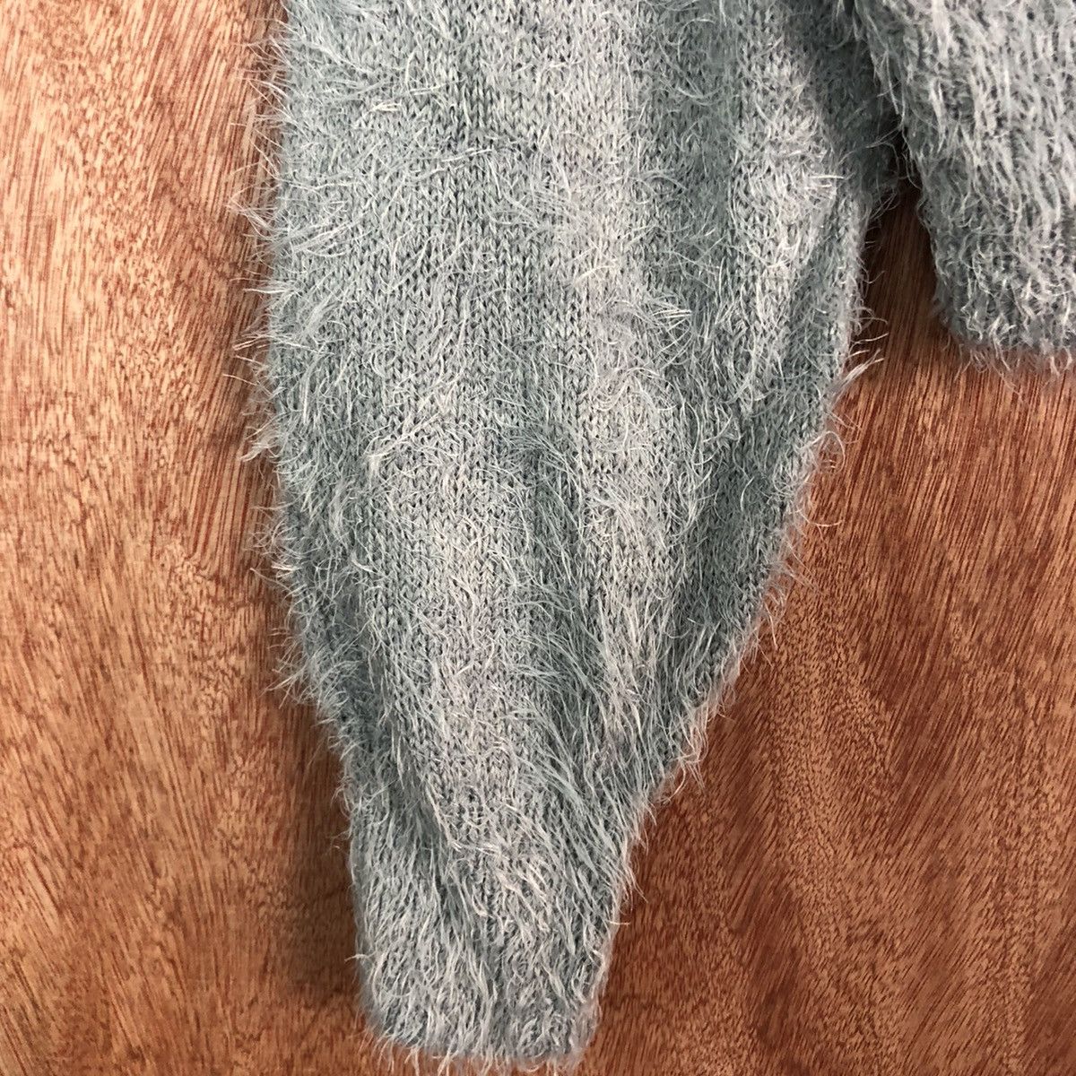 Japanese Brand DL Hyphen World Gallery cardigan shaggy Knitwear #c372 Size M / US 6-8 / IT 42-44 - 6 Thumbnail