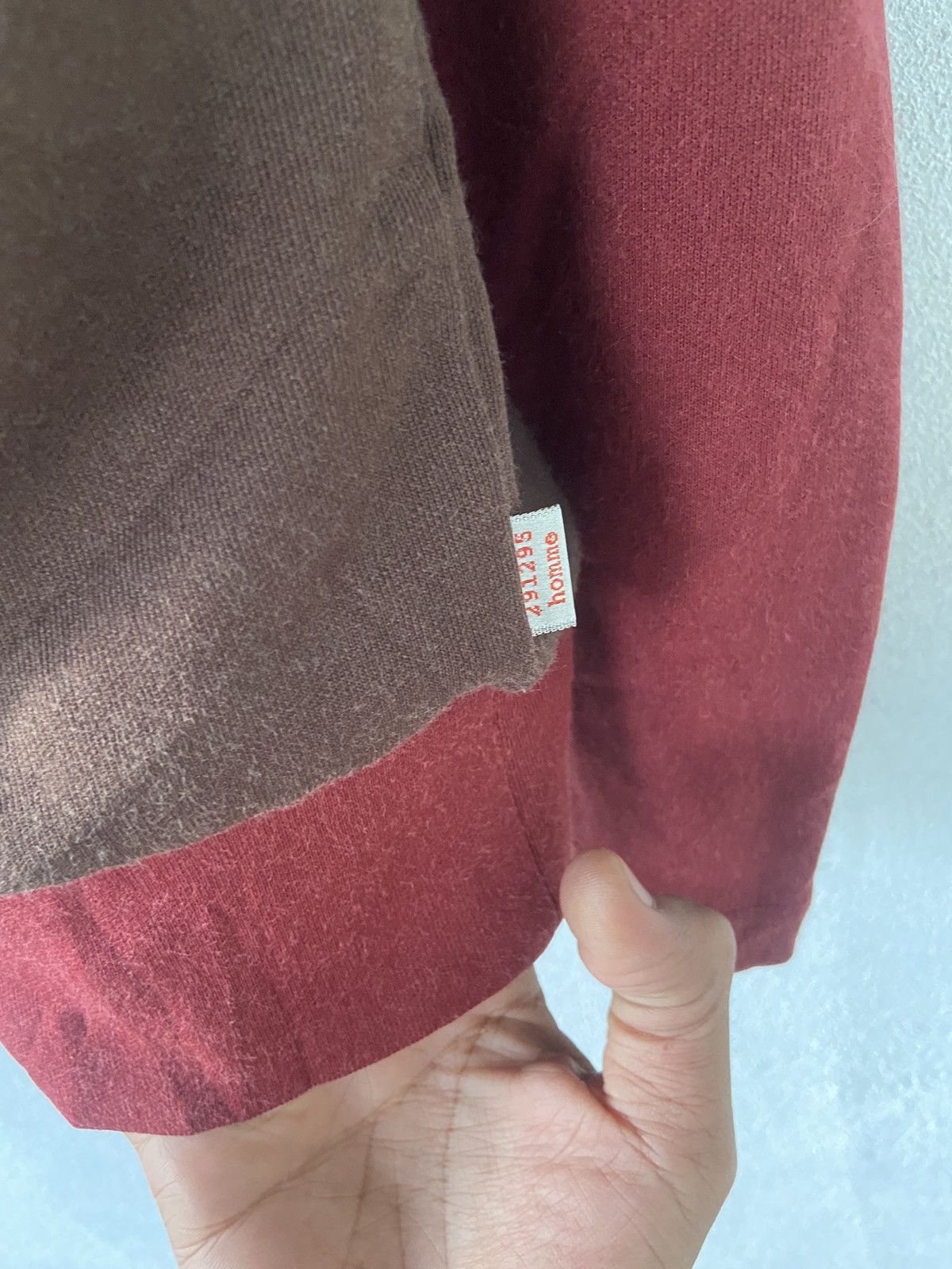Japanese Brand Vintage 291295 Homme Zip Up Jacket Made in Japan Size US M / EU 48-50 / 2 - 5 Thumbnail