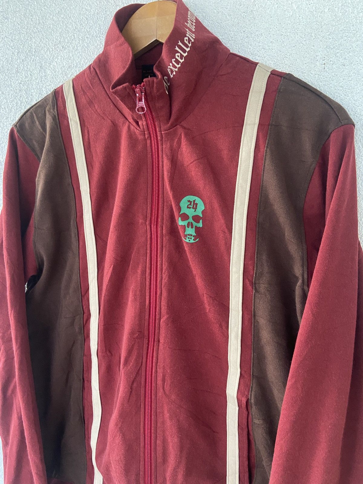 Japanese Brand Vintage 291295 Homme Zip Up Jacket Made in Japan Size US M / EU 48-50 / 2 - 3 Thumbnail