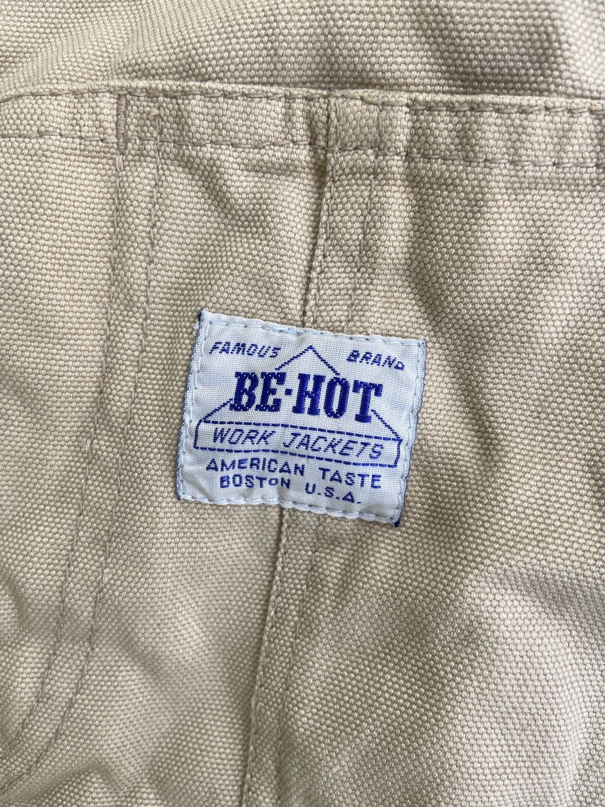 Vintage Vintage Be-Hot Button Up Chore Jacket Size US L / EU 52-54 / 3 - 7 Thumbnail