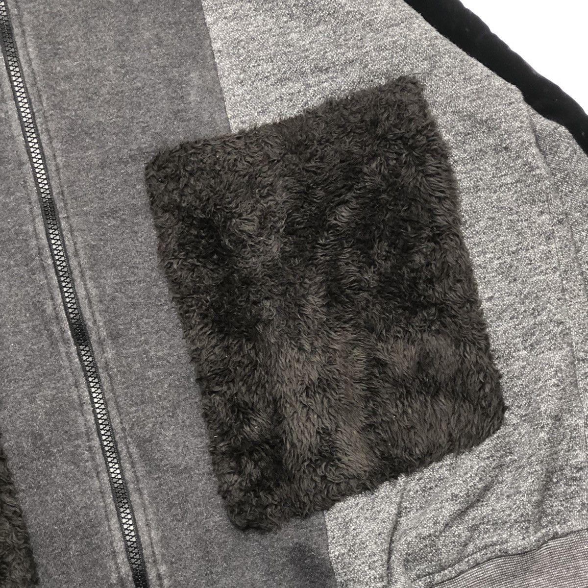 gomme 1990s Gomme - Fur Pocket Zip Jacket Size US M / EU 48-50 / 2 - 5 Thumbnail