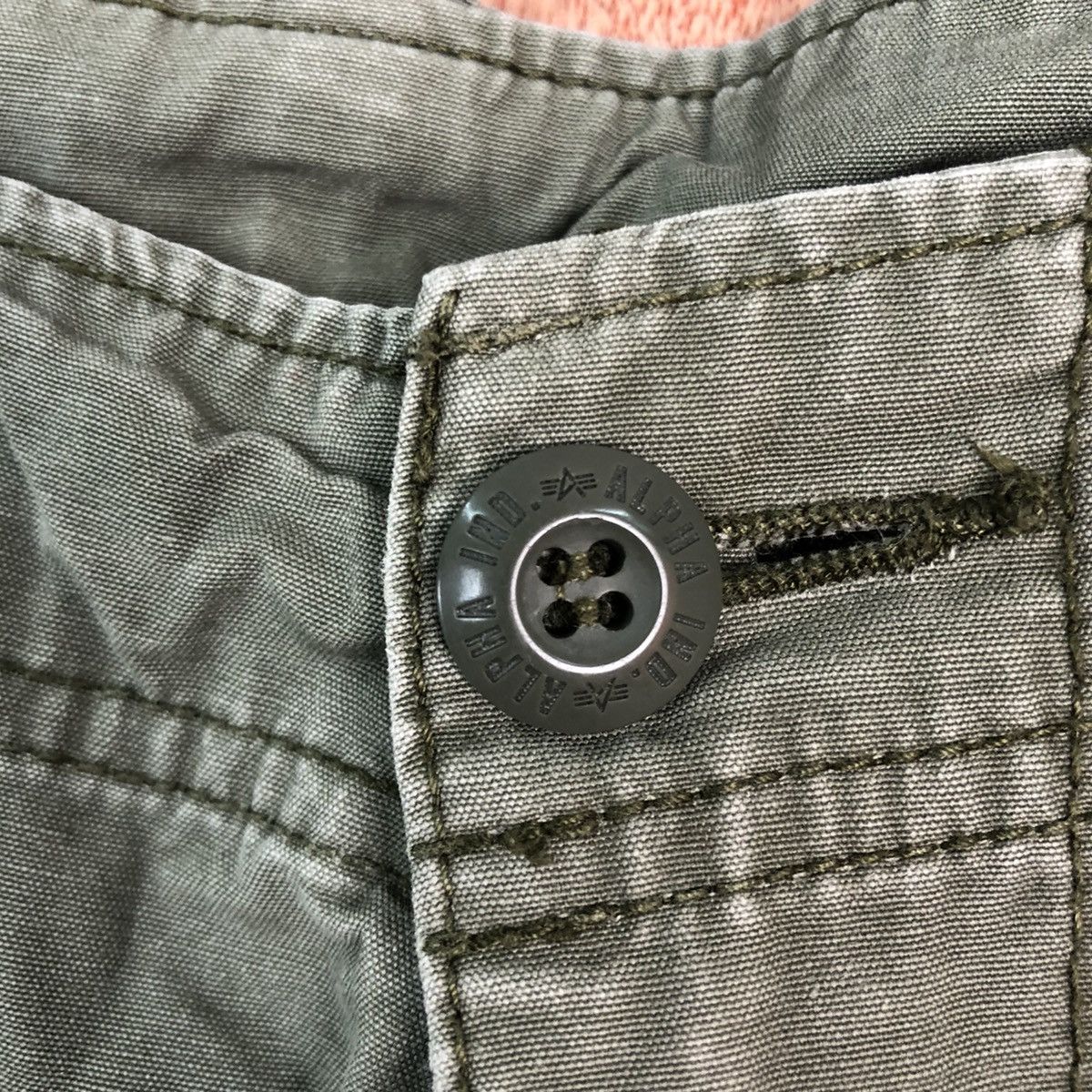 Alpha Industries DL Alpha Industries Green Multipocket Cargo Pant #c406 Size US 32 / EU 48 - 7 Thumbnail
