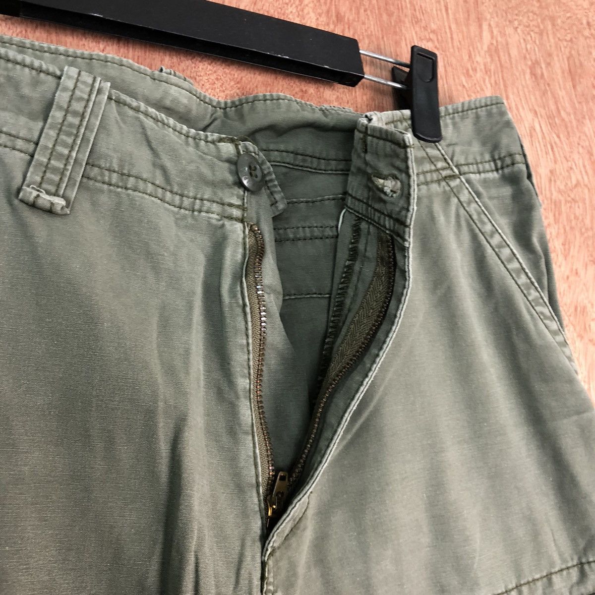 Alpha Industries DL Alpha Industries Green Multipocket Cargo Pant #c406 Size US 32 / EU 48 - 8 Thumbnail