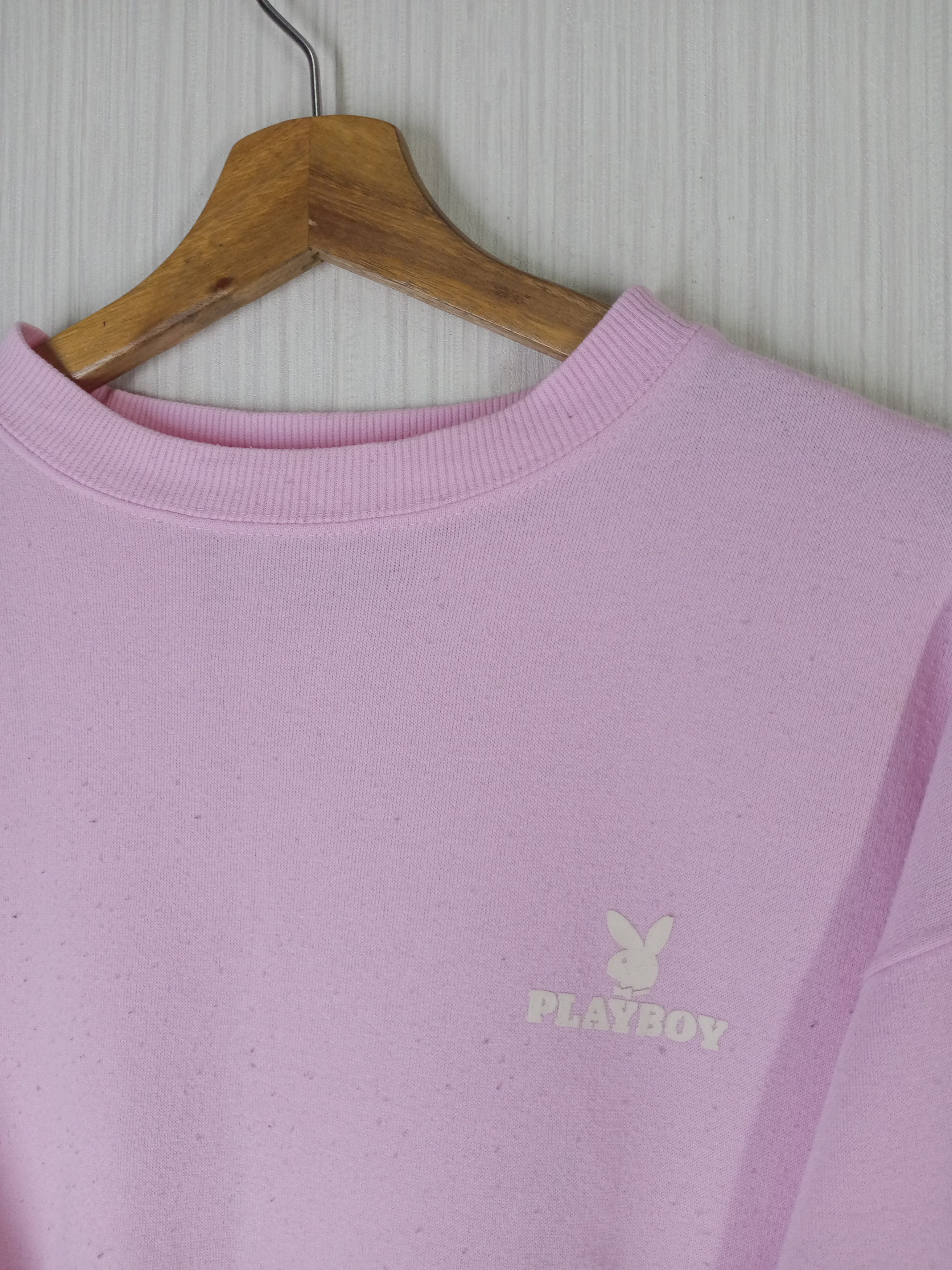 Playboy Rare Vintage Playboy Embroidered Big Logo Sweatshirt Size US L / EU 52-54 / 3 - 4 Thumbnail