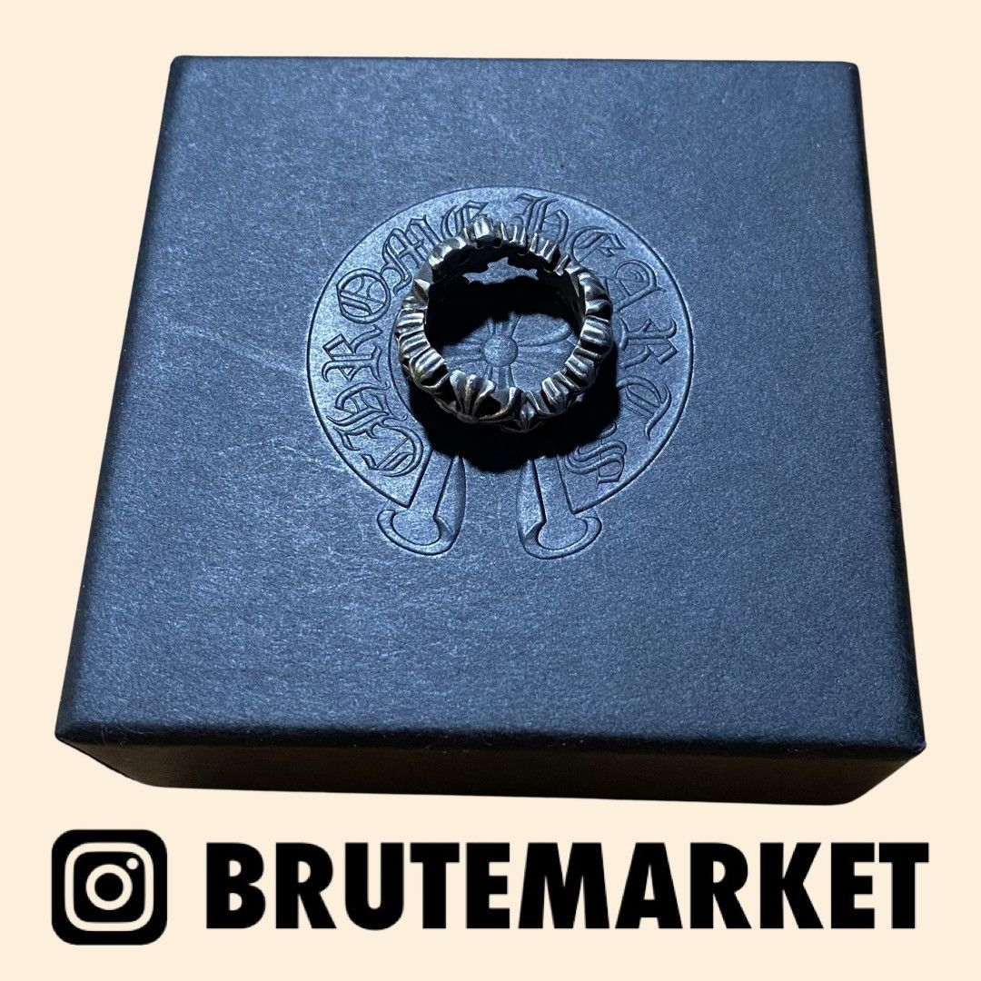 Chrome Hearts Chrome Hearts Plus Wave Ring | Grailed