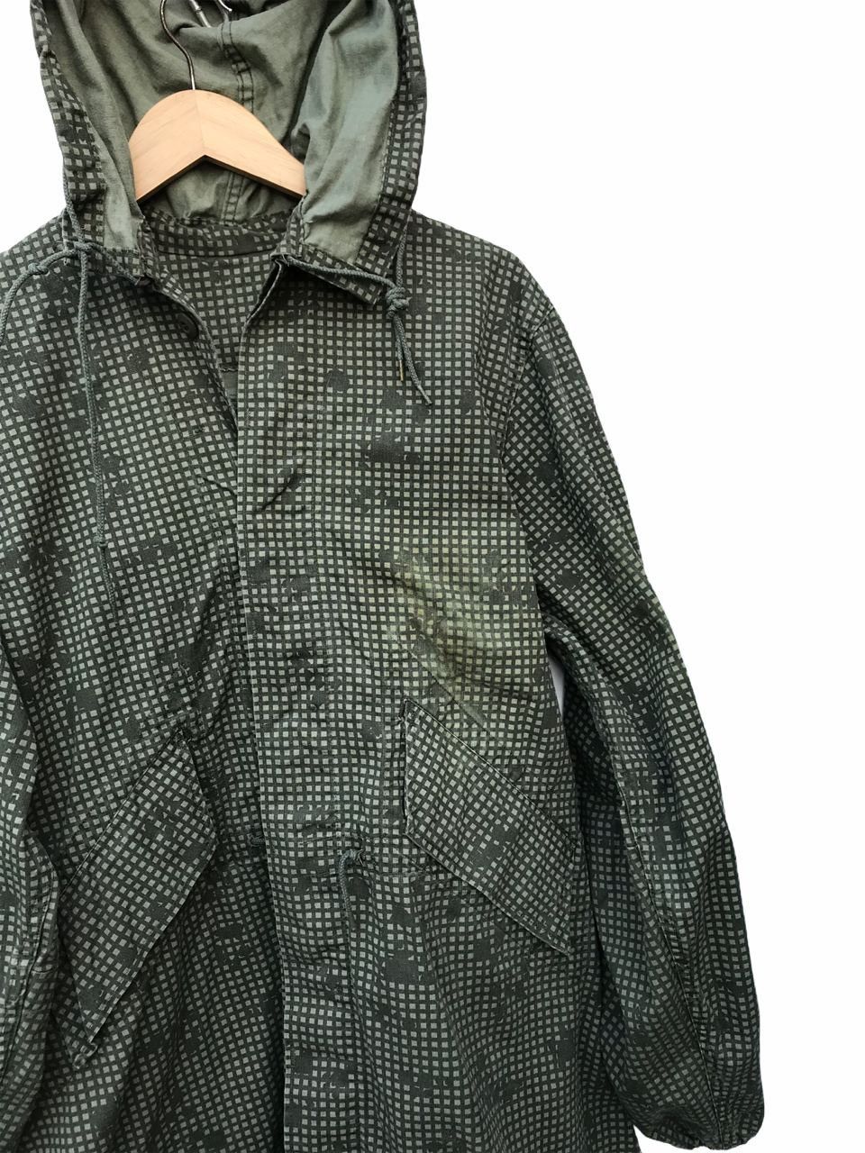 Vintage Vintage Usa Military Digital Camo Parkas Hoodie ( faded ) Size US S / EU 44-46 / 1 - 5 Thumbnail