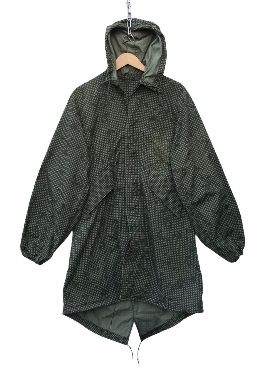 Vintage Vintage Usa Military Digital Camo Parkas Hoodie ( faded ) Size US S / EU 44-46 / 1 - 1 Thumbnail