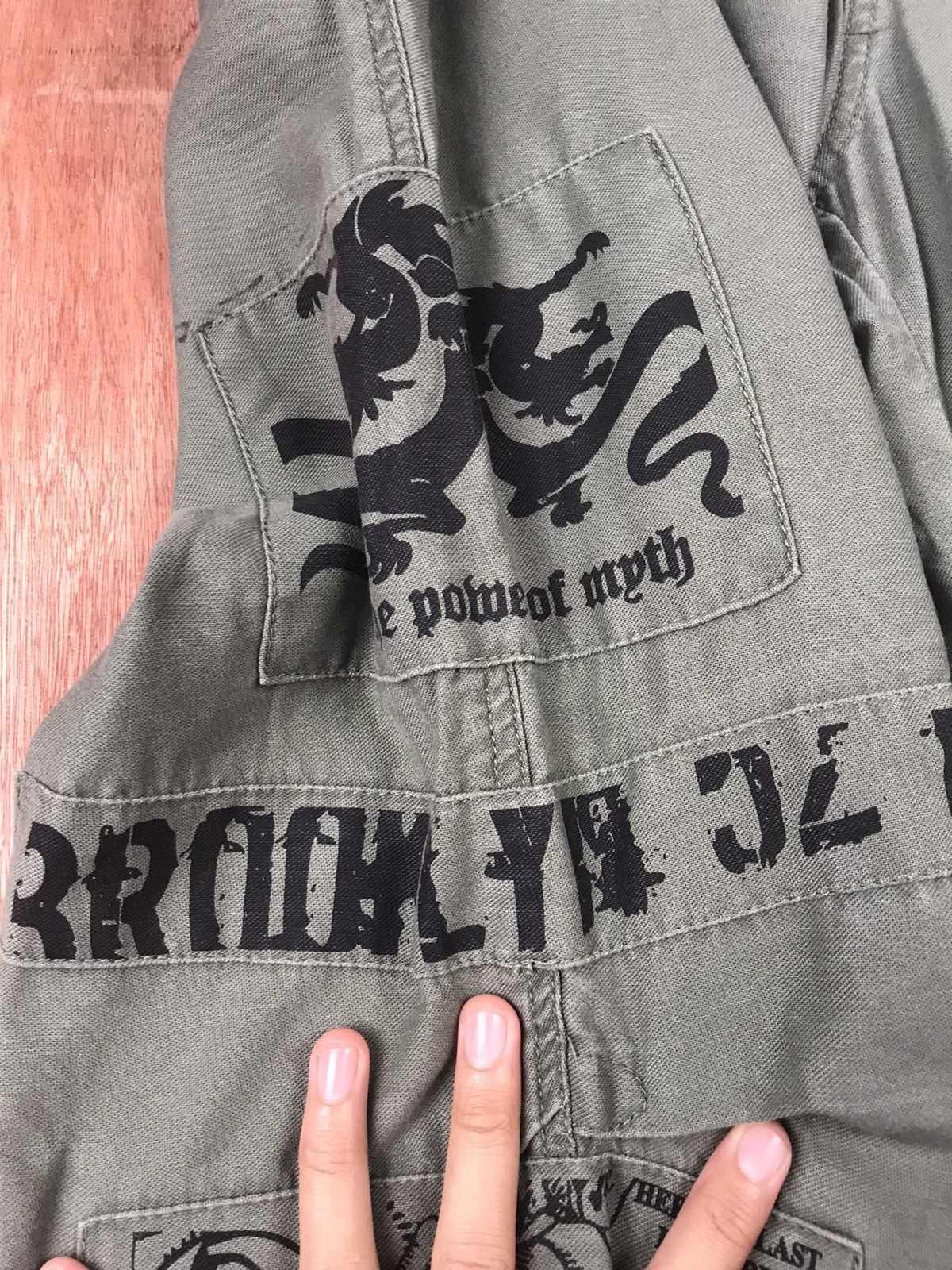 Celio DL Celio Sportwear Graphic multipocket cargo Pants #3933 Size 30" / US 8 / IT 44 - 7 Thumbnail