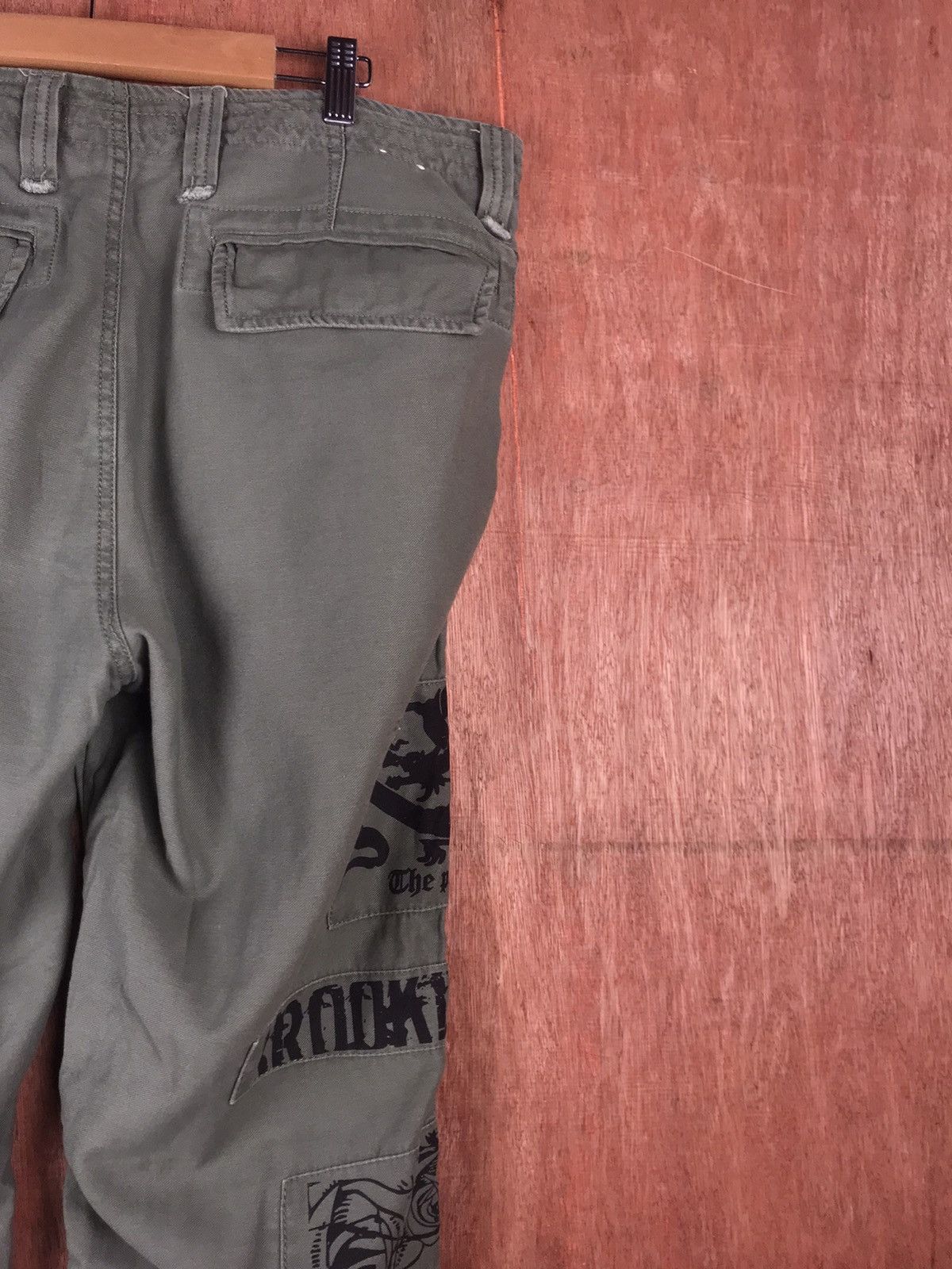 Celio DL Celio Sportwear Graphic multipocket cargo Pants #3933 Size 30" / US 8 / IT 44 - 14 Thumbnail