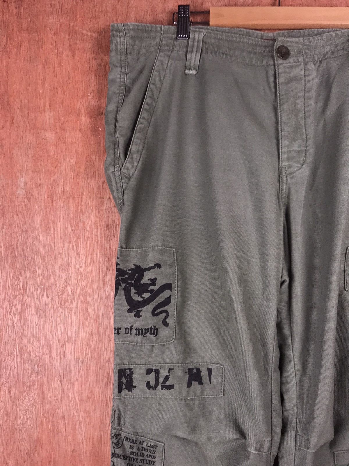 Celio DL Celio Sportwear Graphic multipocket cargo Pants #3933 Size 30" / US 8 / IT 44 - 2 Thumbnail