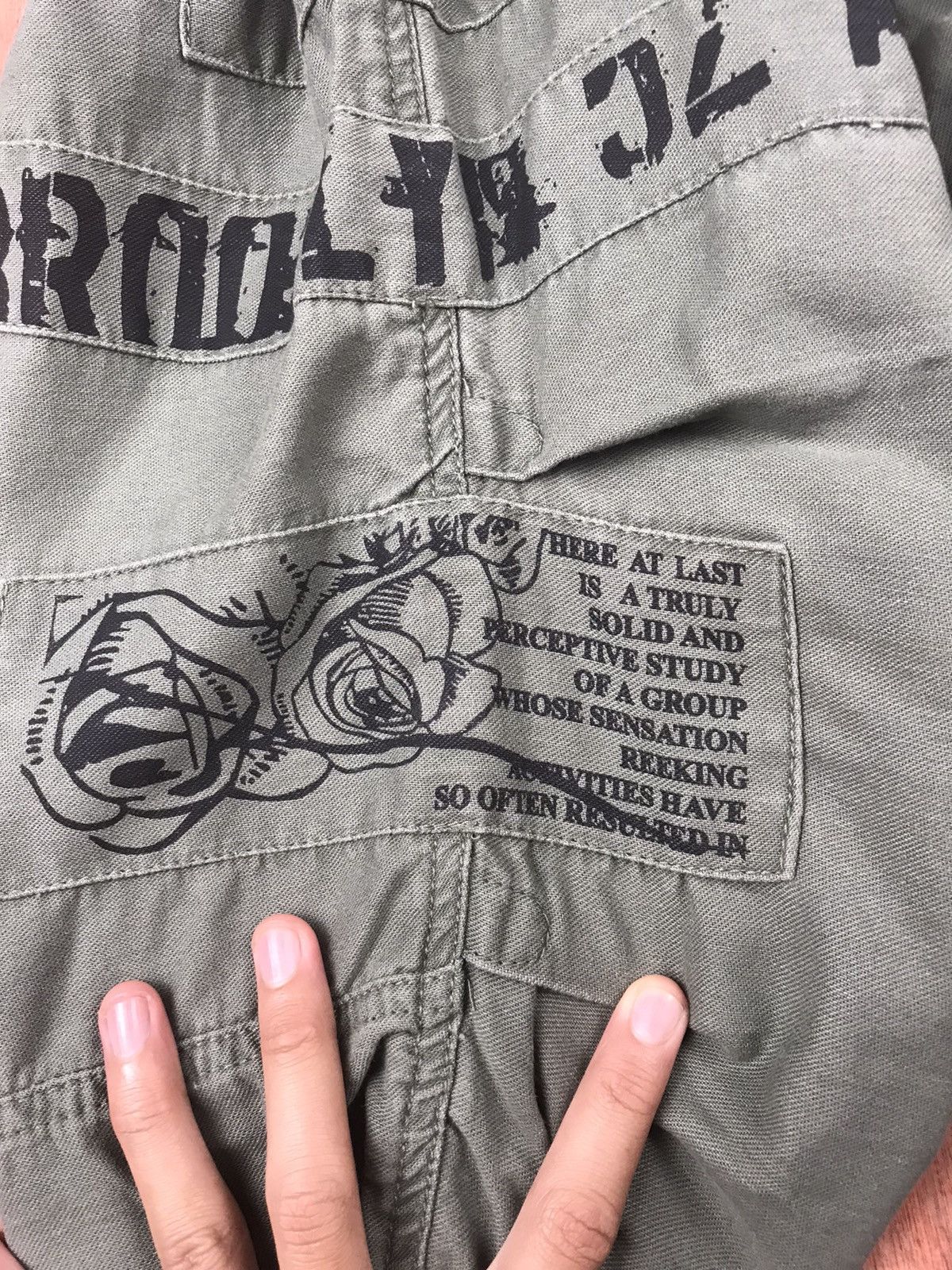 Celio DL Celio Sportwear Graphic multipocket cargo Pants #3933 Size 30" / US 8 / IT 44 - 8 Thumbnail