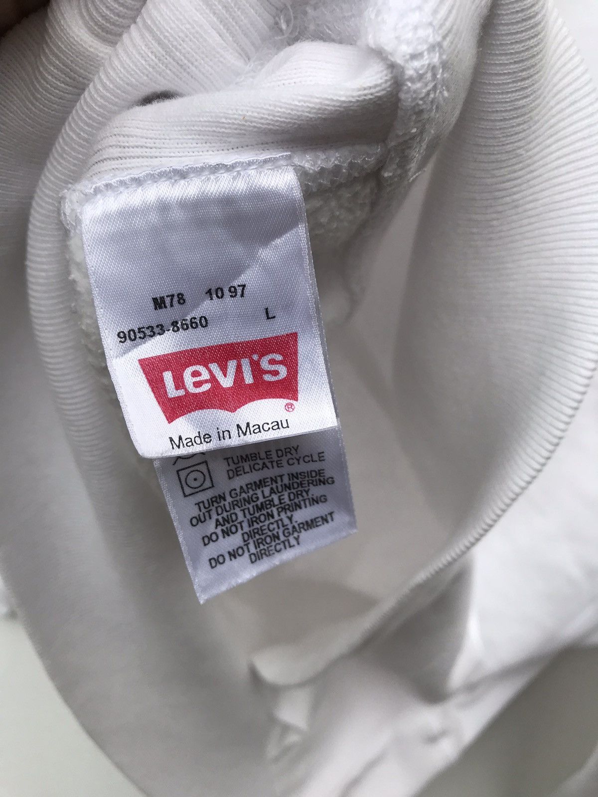 Levi's Levis Jeans California Spellout Sweatshirt Size US M / EU 48-50 / 2 - 6 Thumbnail