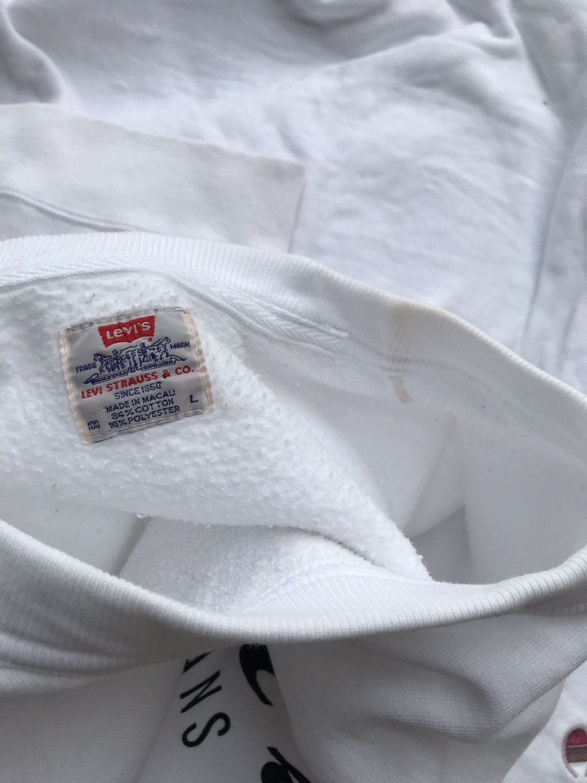 Levi's Levis Jeans California Spellout Sweatshirt Size US M / EU 48-50 / 2 - 7 Thumbnail