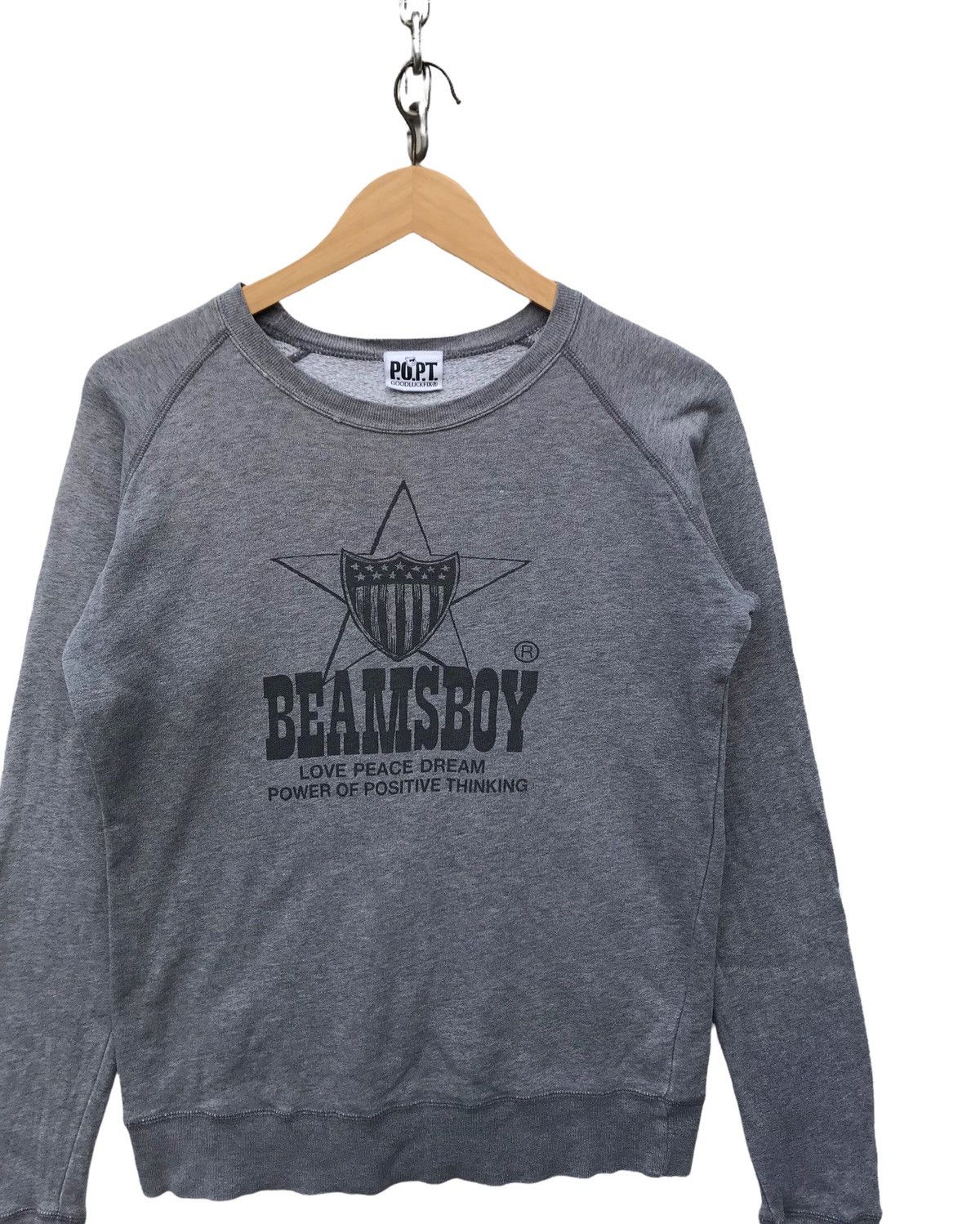 Beams Plus Beams Boy P.O.P.T Goodluckfix Streetwear Sweatshirt Size US S / EU 44-46 / 1 - 2 Thumbnail