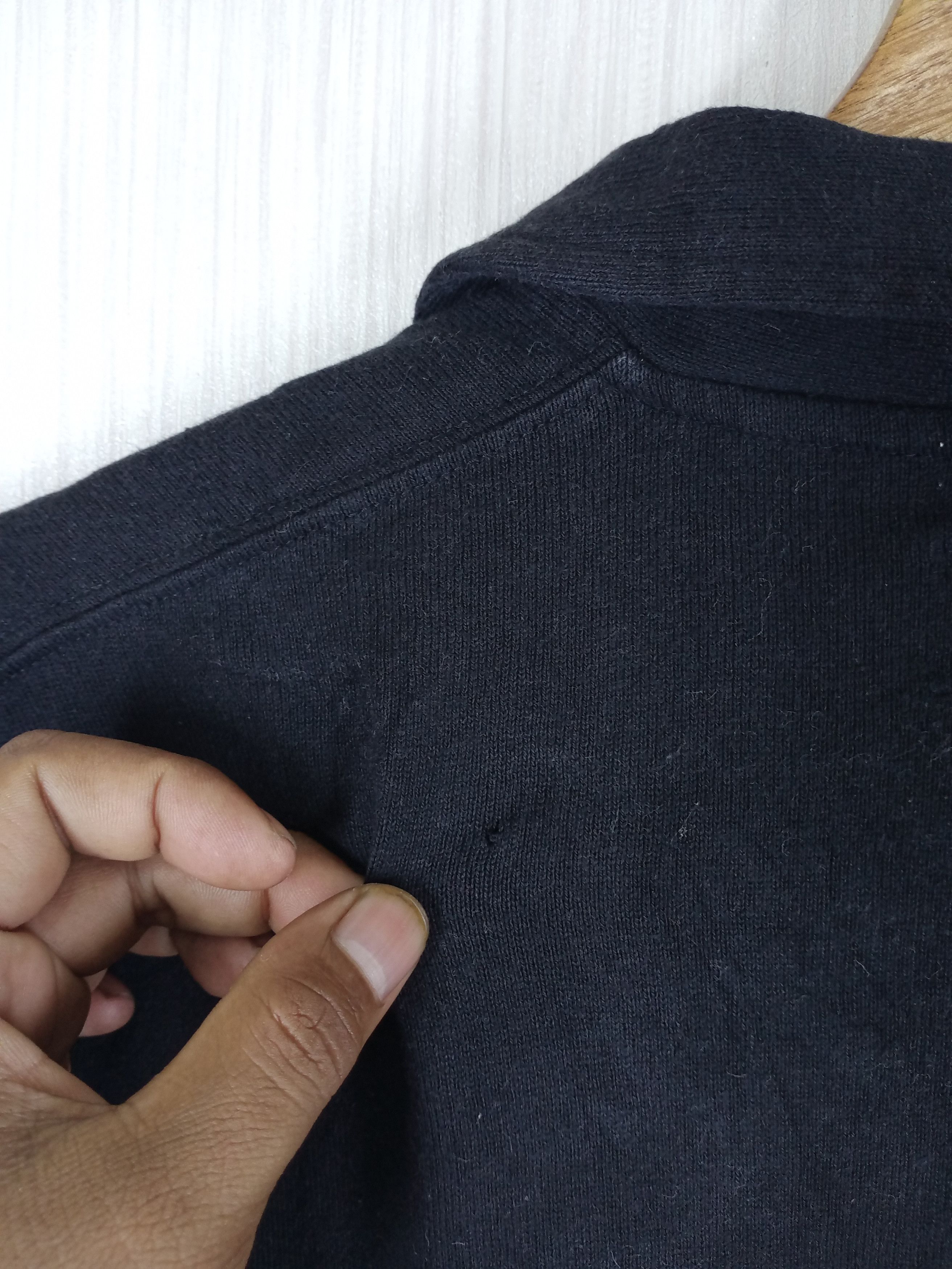Engineered Garments × Uniqlo Engineered Garments Uniqlo Black Polo Tee Size US L / EU 52-54 / 3 - 7 Thumbnail