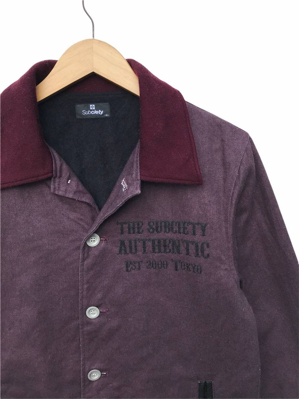 Other Japanese Brand Subciety Streetwear Jacket Size US S / EU 44-46 / 1 - 3 Thumbnail