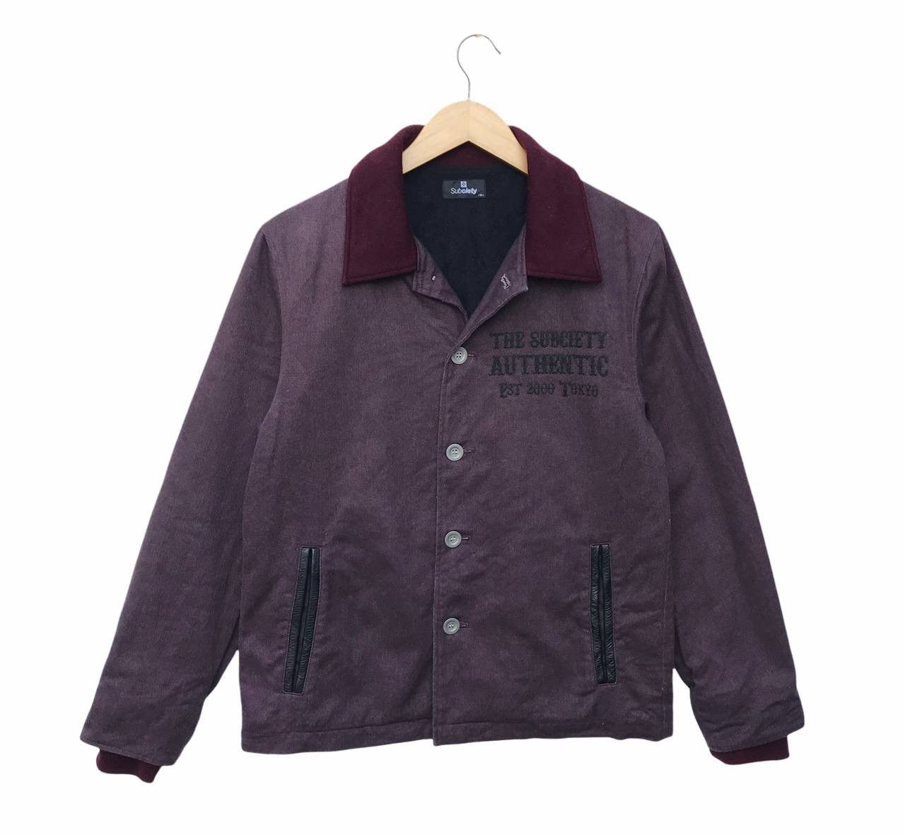 Other Japanese Brand Subciety Streetwear Jacket Size US S / EU 44-46 / 1 - 1 Thumbnail