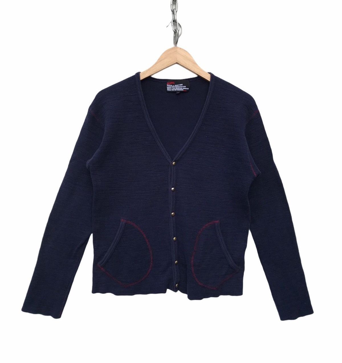 Beams Plus Beams Japan Cardigan Sweater Size US S / EU 44-46 / 1 - 1 Thumbnail