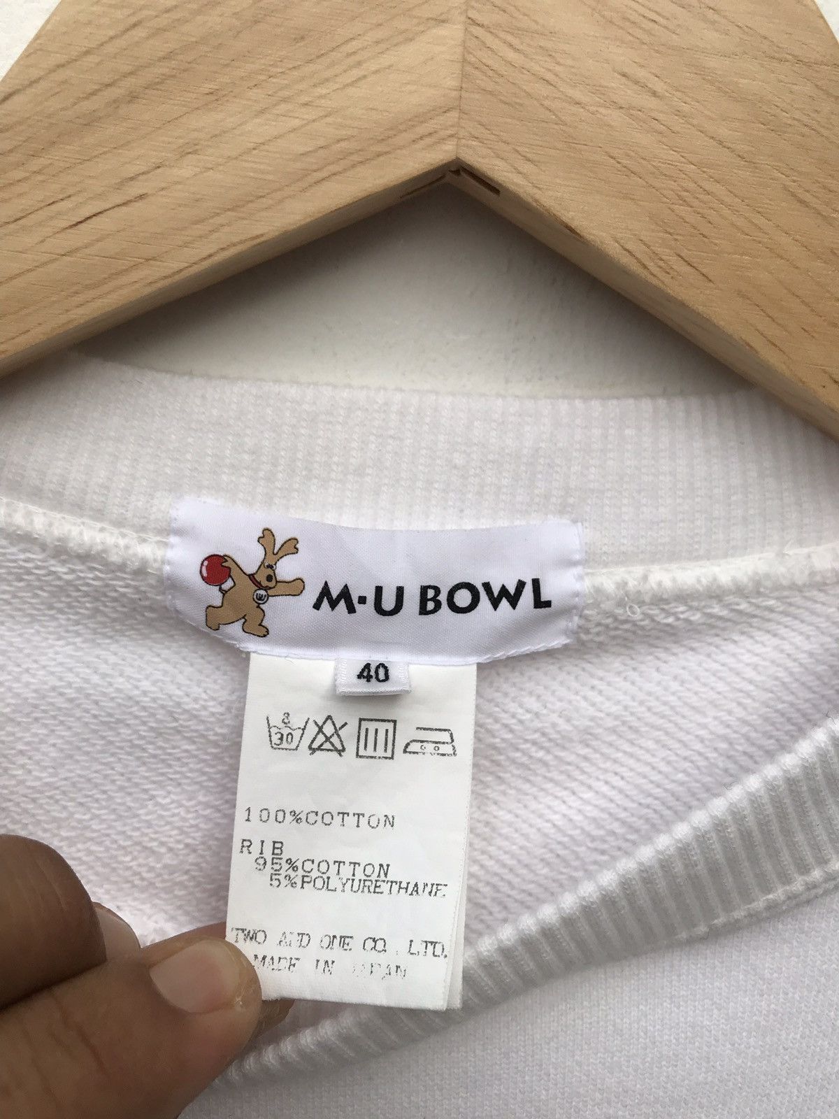 Japanese Brand M.U Bowl Japanese Streetwear Sweatshirt Size US S / EU 44-46 / 1 - 3 Thumbnail