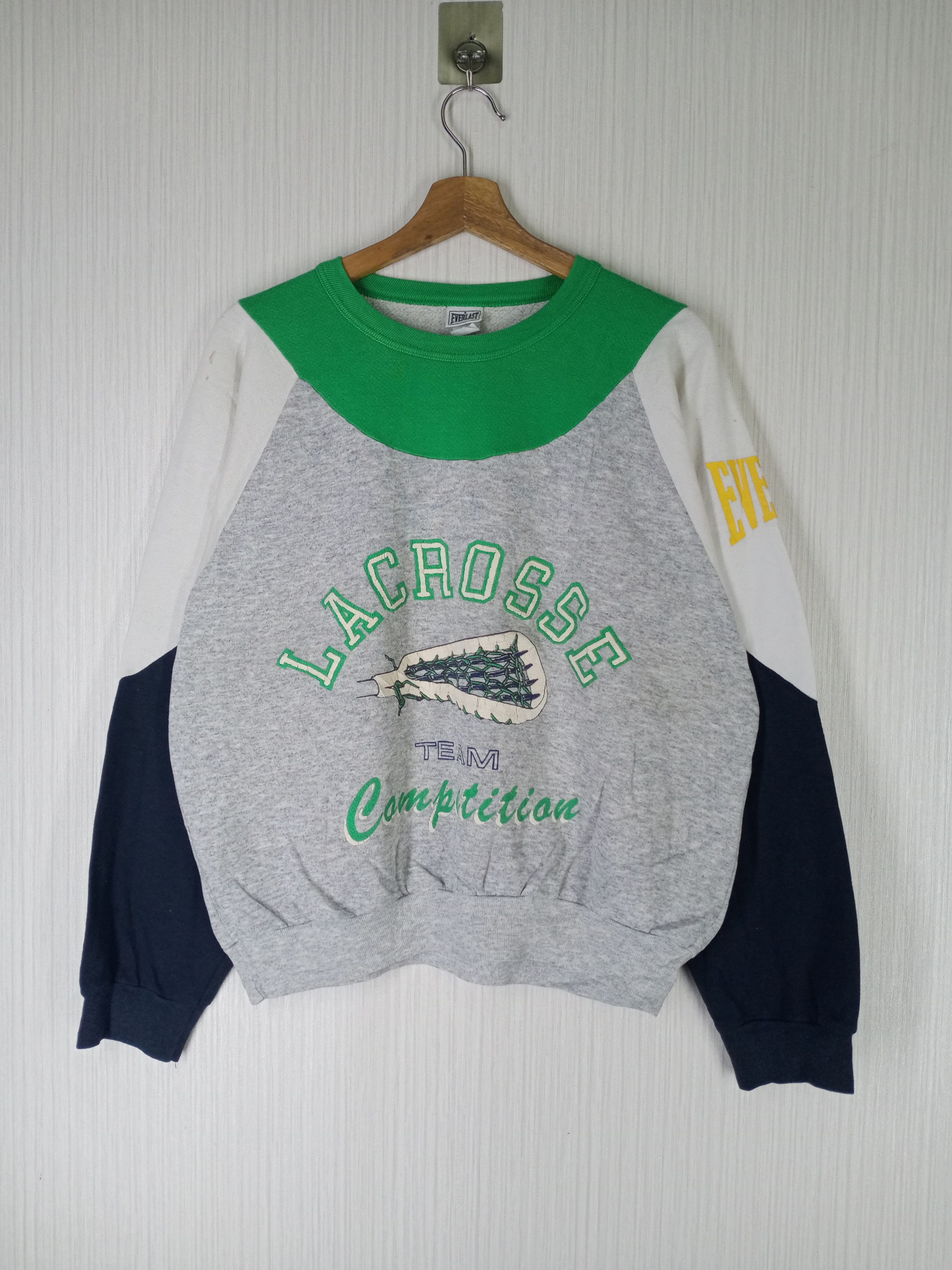 Everlast RARE VINTAGE 90S LACROSSE TEAM COMPETITION SWEATSHIRT Size US M / EU 48-50 / 2 - 1 Thumbnail