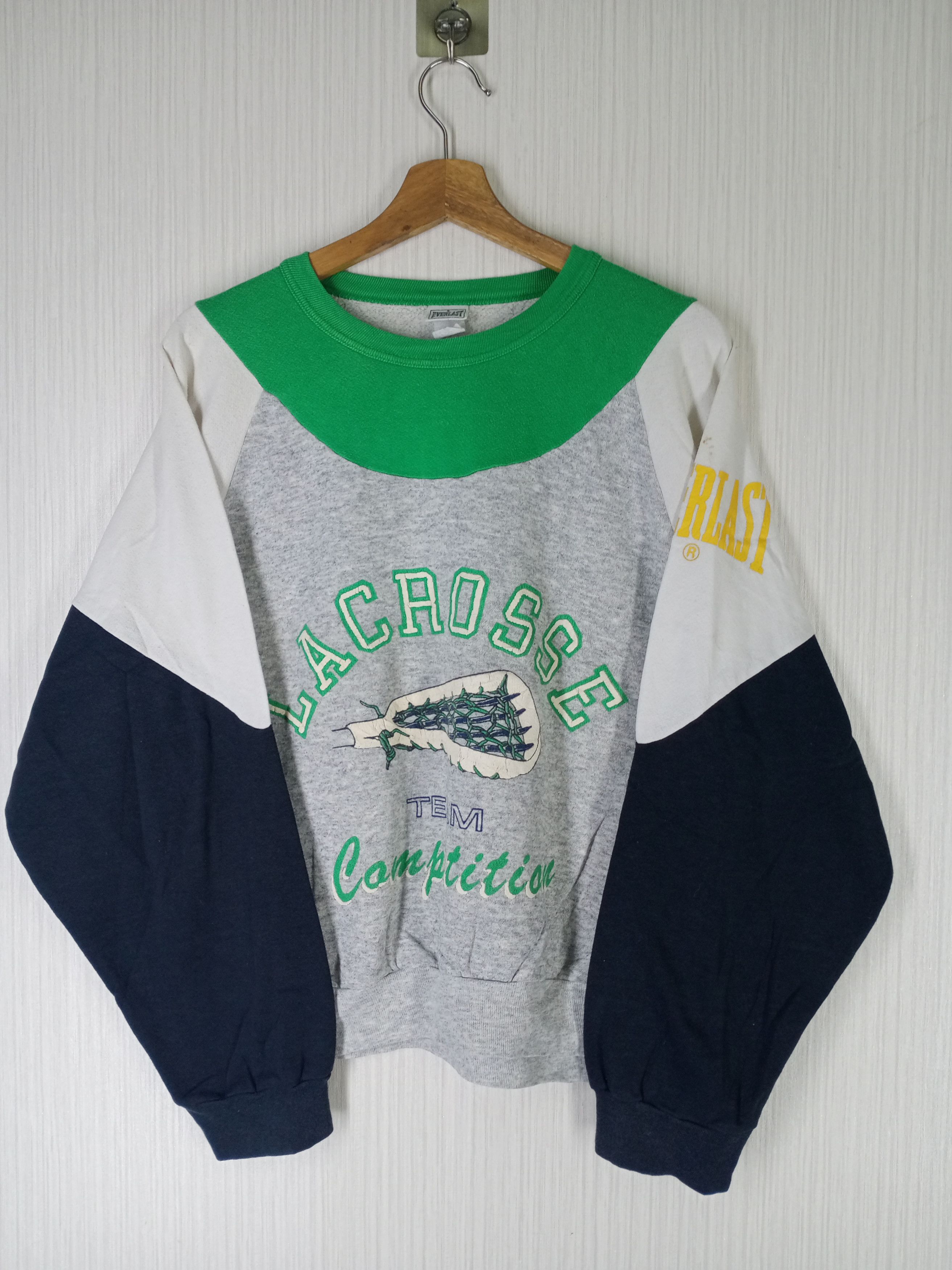 Everlast RARE VINTAGE 90S LACROSSE TEAM COMPETITION SWEATSHIRT Size US M / EU 48-50 / 2 - 2 Thumbnail