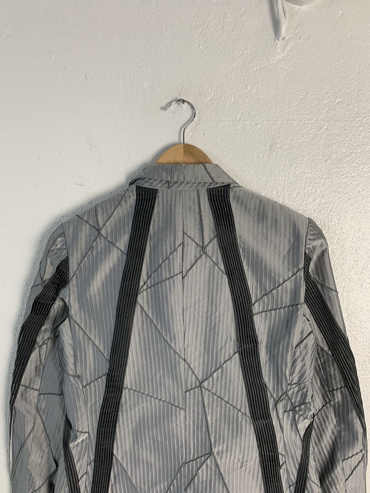 Issey Miyake Issey Miyske Patchwork Patent Jacket Size S / US 4 / IT 40 - 11 Thumbnail