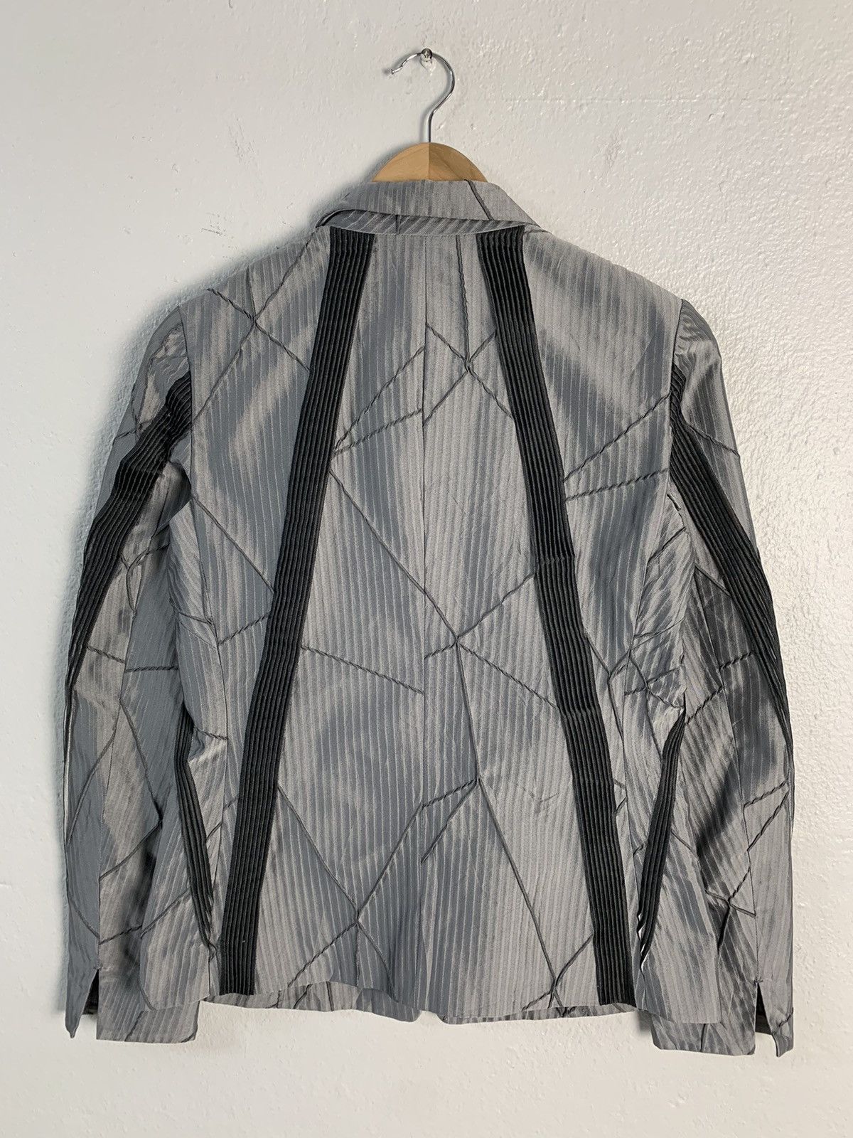 Issey Miyake Issey Miyske Patchwork Patent Jacket Size S / US 4 / IT 40 - 8 Thumbnail