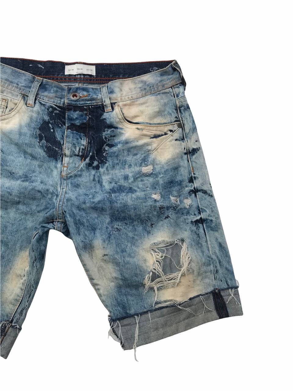 Zara Zara shorts distressed denim Size US 30 / EU 46 - 3 Thumbnail