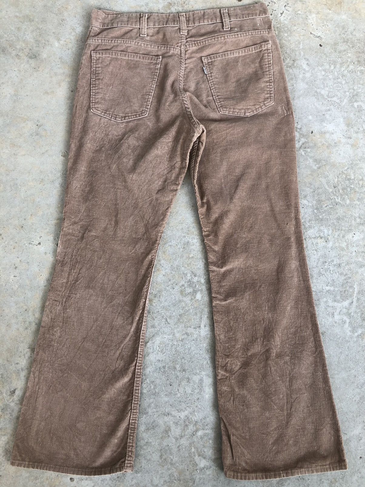 Levi's Vintage 70’s Levi’s Flared Jeans Corduroy Pants 646 Size US 33 - 2 Thumbnail